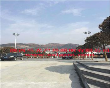 甘肅高桿燈-甘肅省安康市殯儀館路燈照明工程項目