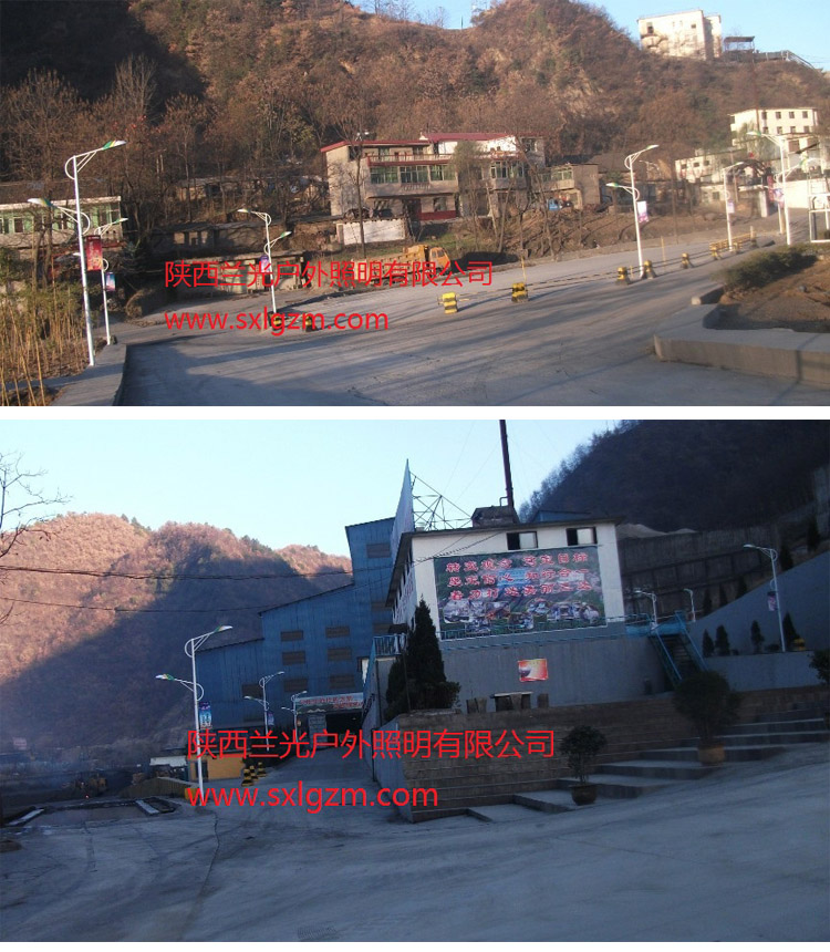 8米雙臂市電路燈 8米雙臂市電路燈