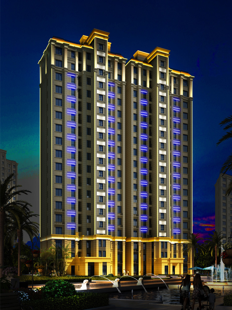 樓體亮化設計案例 樓體亮化設計案例