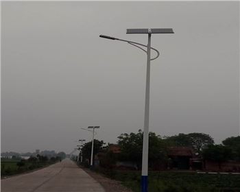 甘肅農村太陽能路燈-甘肅慶陽路燈項目